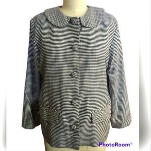 LIKE NEW- Houndstooth Blazer